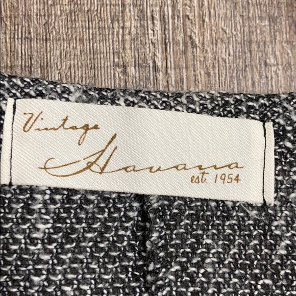 intage Havana quarter sleeve cotton knit top - Picture 2 of 7